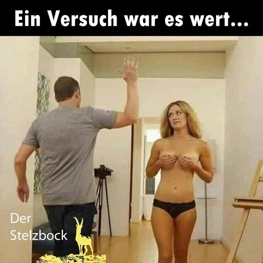 Ein Versuch war es wert...