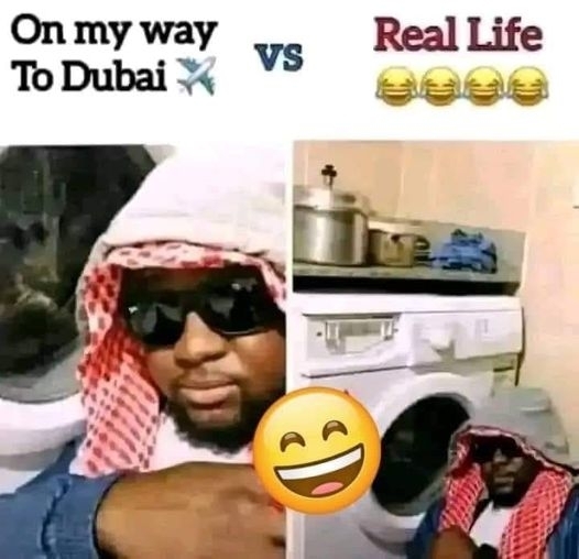 On my way To Dubai ✈ - VS - Real Life 😂😂😂😂