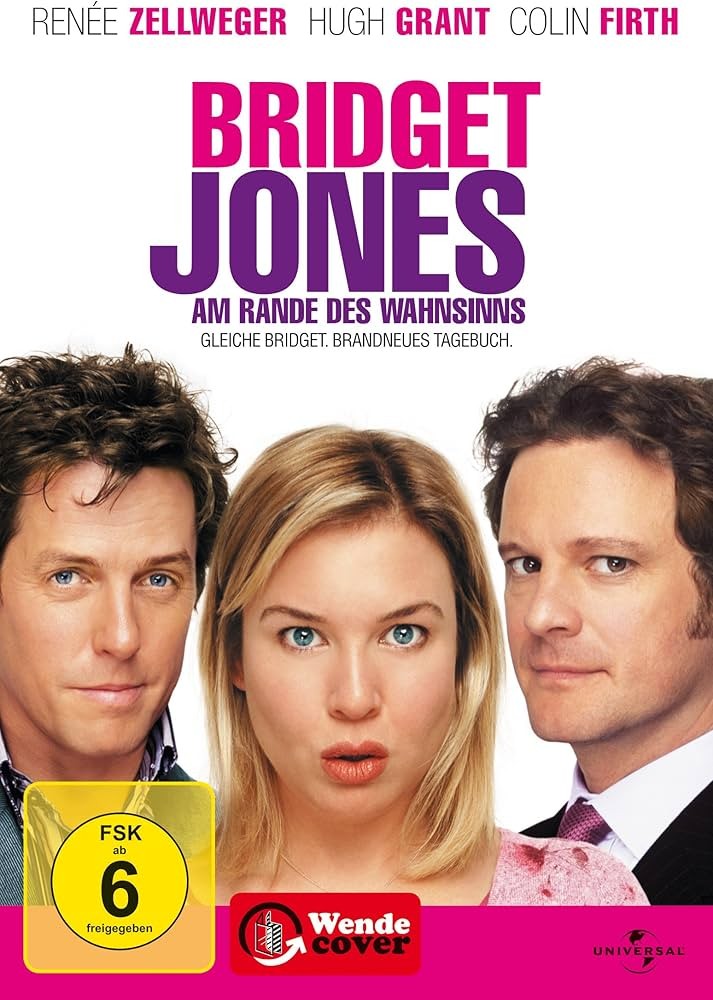 Bridget Jones - Am Rande des Wahnsinns (FSK 6 Romanze Komödie)