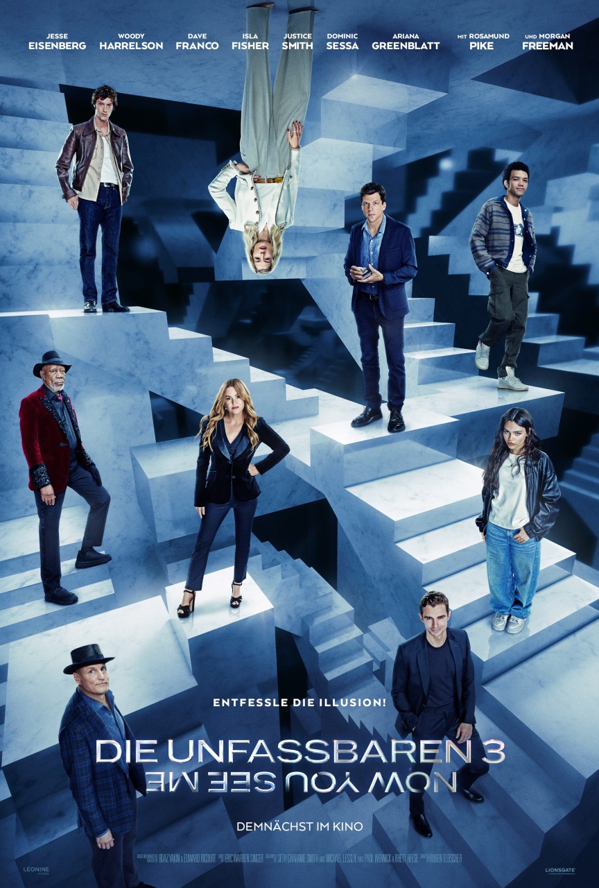 Die Unfassbaren 3 - Now you see me (FSK 12 Krimi Thriller)