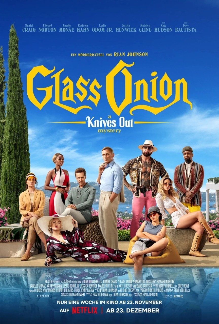 Glass Onion A Knives Out Mystery (FSK 12 Mystery Krimi)