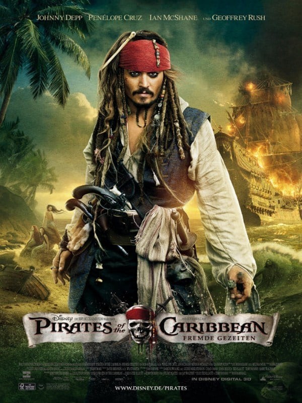 Pirates of the Caribbean - Fremde Gezeiten (FSK 12 Action Abenteuer)
