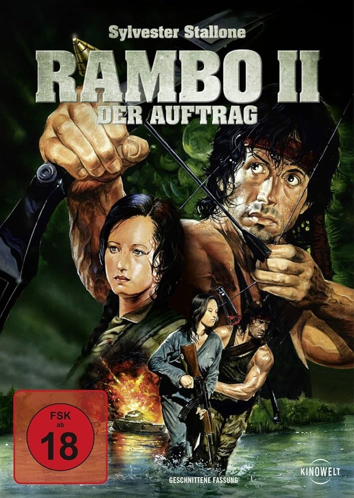Rambo II - Der Auftrag (FSK 18 Action Krieg)