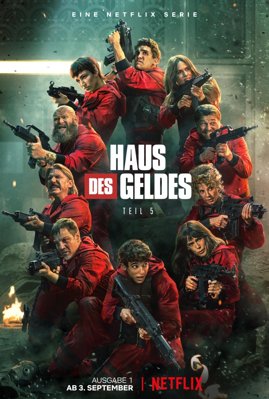 Haus Des Geldes - Staffel 5 (FSK 16 Thriller Krimi Drama Action)