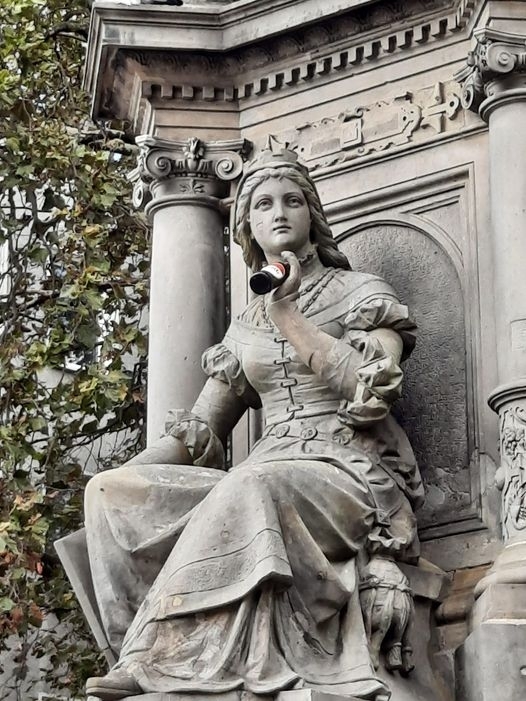 Jan von Werth Brunnen auf dem Alter Markt.