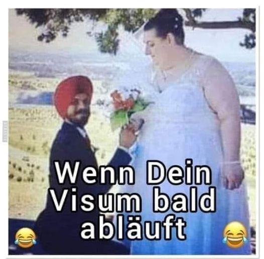 Wenn Dein Visum bald abläuft