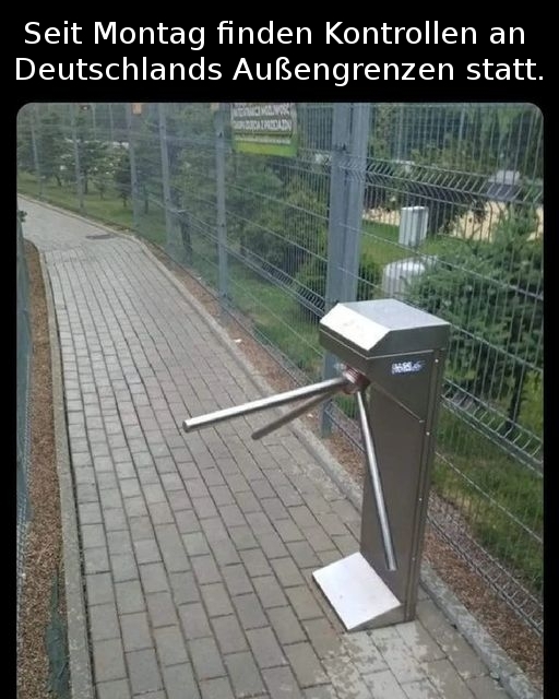 Seit Montag finden Kontrollen an Deutschlands Außengrenzen statt.